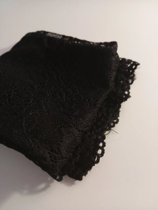 Guantes sin dedos/protector solar de encaje