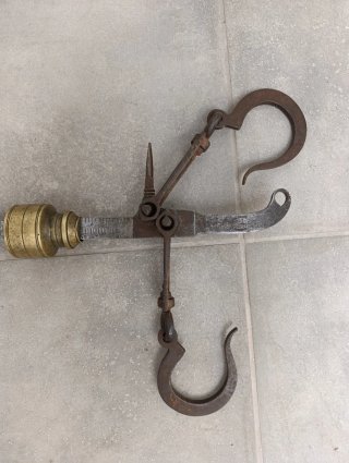 Balanza Romana Antigua 200 kg