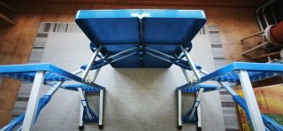 Mesa Picnic Plegable Maleta Aluminio
