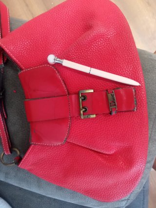 Bolso Christian Dior Rojo - Para Reparar