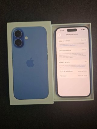 iPhone 16 128GB Azul Libre