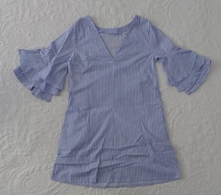 Vestido de rayas mujer