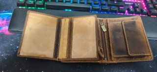 Cartera Piel Visconti Marrón