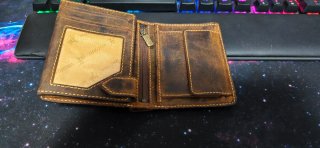 Cartera Piel Visconti Marrón