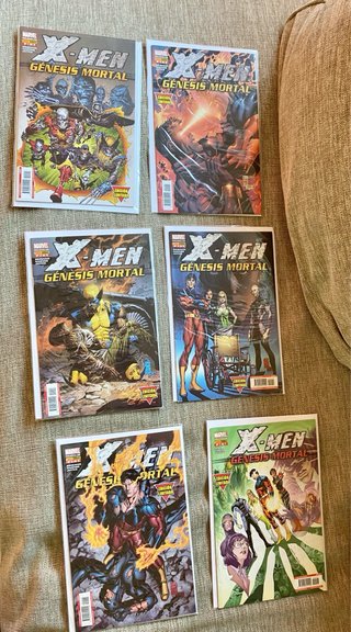 X-men genesis mortal grapa 6/7 marvel panini