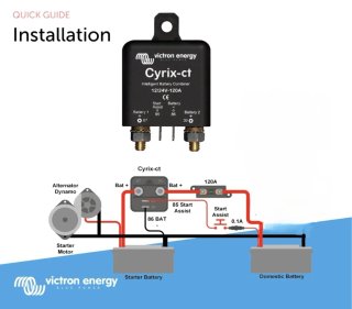 Victron Energy Cyrix-ct Combinador Baterías