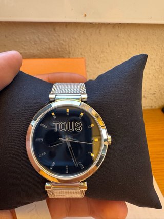 Tous Reloj s-mesh mirror con esfera azul