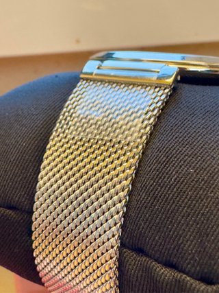 Tous Reloj s-mesh mirror con esfera azul