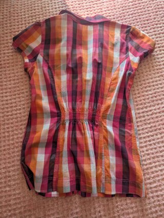 Camisa EDC cuadros talla L