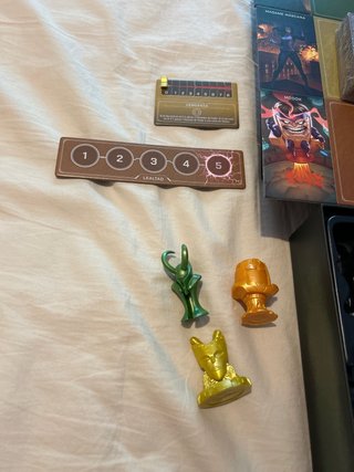 Juego de mesa Villanos de Marvel con expansión