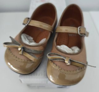 Zapatos niña charol piedra talla 22