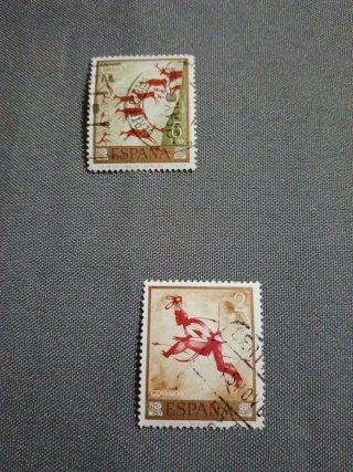 Sellos antiguos España arte rupestre