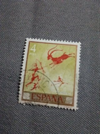 Sellos antiguos España arte rupestre