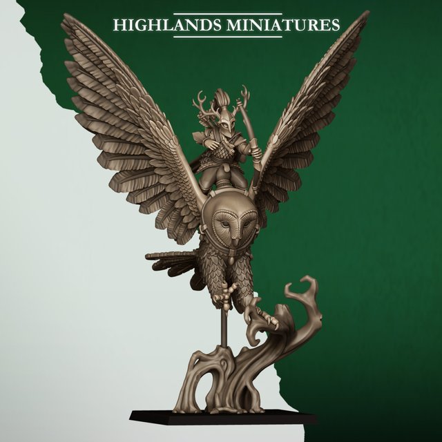 Jinetes de Lechuza Elfos Silvanos - Highlands