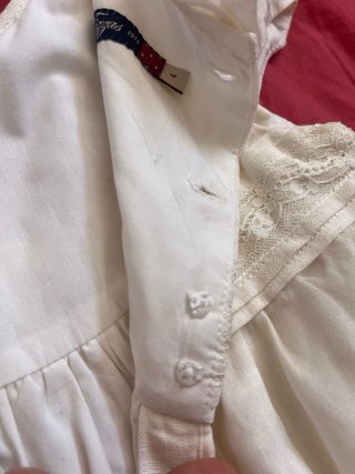 2 vestidos de fiesta niña blanco