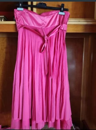 Vestido Fiesta Fucsia Talla L