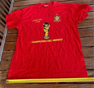 Camiseta España Campeones Mundo Sudáfrica 2010