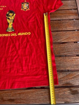Camiseta España Campeones Mundo Sudáfrica 2010