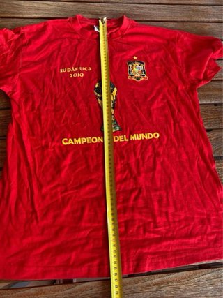 Camiseta España Campeones Mundo Sudáfrica 2010