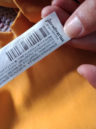 Chaqueta Stradivarius Mostaza Talla M