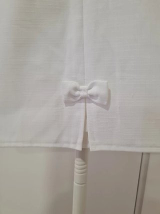 Falda blanca Vintage Trevira Años 90 Talla 36