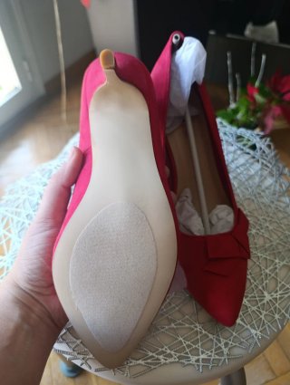 Zapatos de tacón Just Fab rojos ante