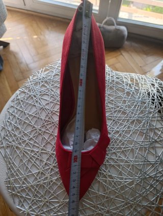 Zapatos de tacón Just Fab rojos ante