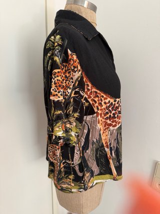 Camisa Verano Animal Print Talla M