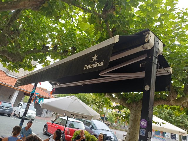 Carpa estructura Toldo Hostelería Doble