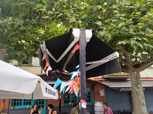 Carpa estructura Toldo Hostelería Doble