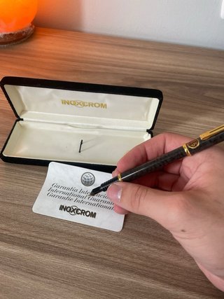 Bolígrafo Inoxcrom Oro 23,6k