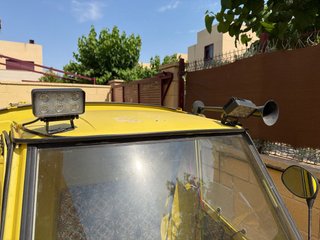 Piaggio Ape 50 cc Trike Amarillo