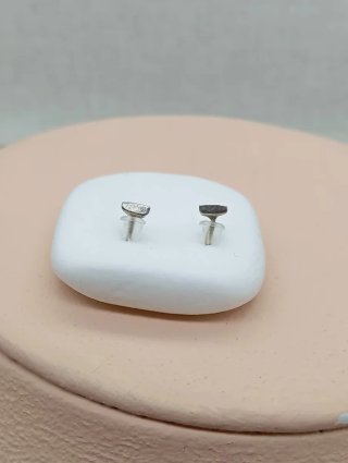 Pendientes Triángulo Plata 925 Turquesa