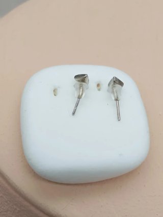 Pendientes Triángulo Plata 925 Turquesa