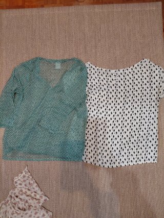 Lote 2 Blusas Verano Talla M vero Moda