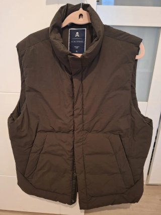 Chaleco Scalpers acolchado verde oliva Talla XL