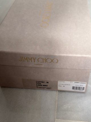 Sandalias Jimmy Choo Tacon Talla 38