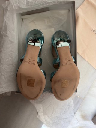 Sandalias Jimmy Choo Tacon Talla 38