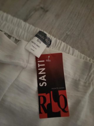 Pantalón Pirata Blanco
