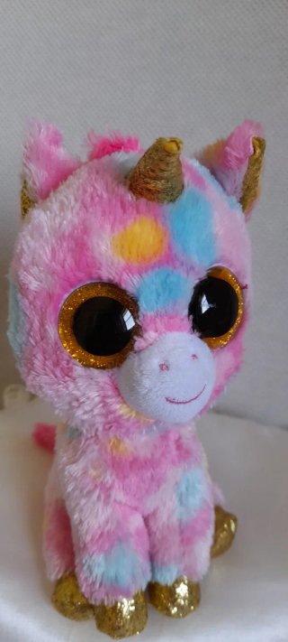 Peluche Unicorno Ty Beanie Multikolor 2021