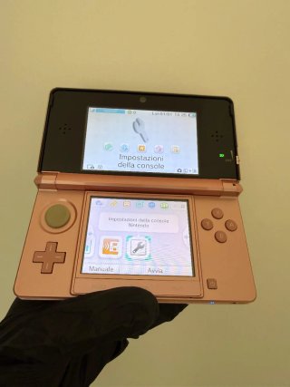Nintendo 3ds Pink Rosa Caricatore Completa 1825