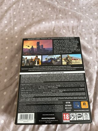Grand Theft Auto 5(GTA V)para PC. Edicion completa