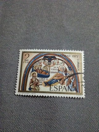 Lote 5 Sellos España Navidad Antiguos