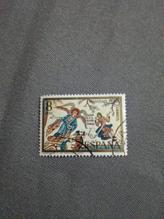 Lote 5 Sellos España Navidad Antiguos