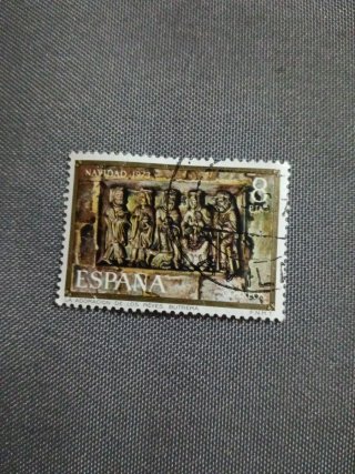Lote 5 Sellos España Navidad Antiguos