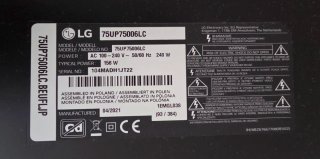 TV LG 4K UHD SmartTV 75 pulgadas