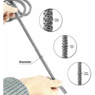Junta fibra vidrio 2.5m para estufas y chimeneas