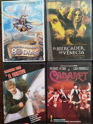 Películas DVD (Español) a 2.5 euros