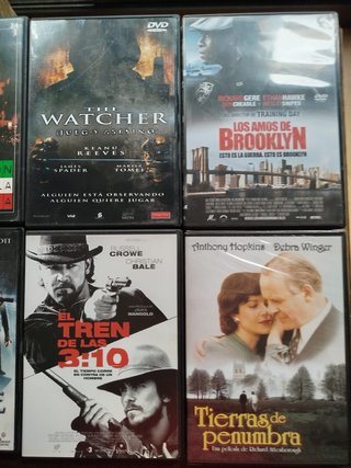 Películas DVD (Español) a 2.5 euros
