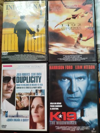 Películas DVD (Español) a 2.5 euros